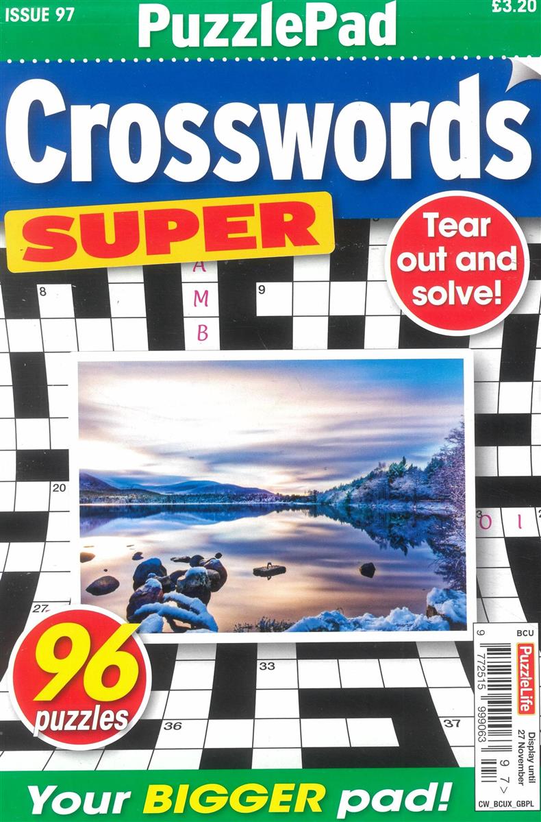 Puzzlelife Crossword Super - NO 97