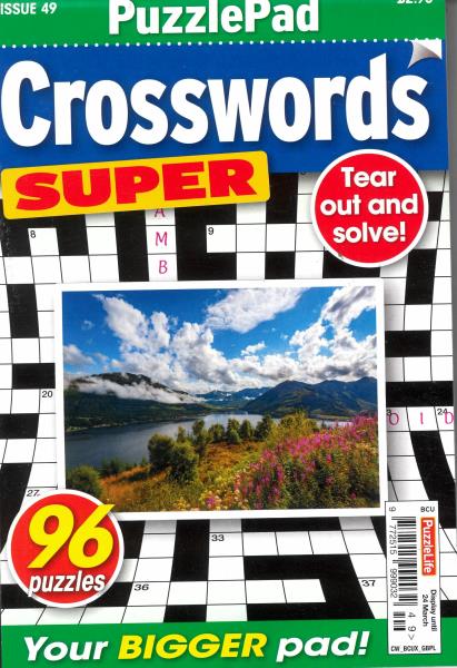 Puzzlelife Crossword Super Magazine