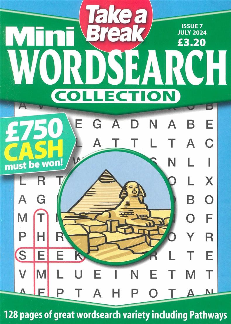 TAB Mini Wordsearch Collection  - NO 7