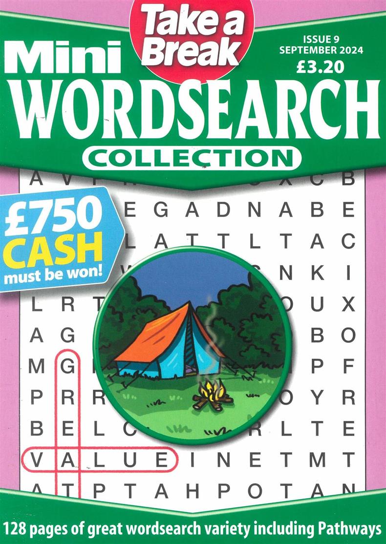 TAB Mini Wordsearch Collection  - NO 9
