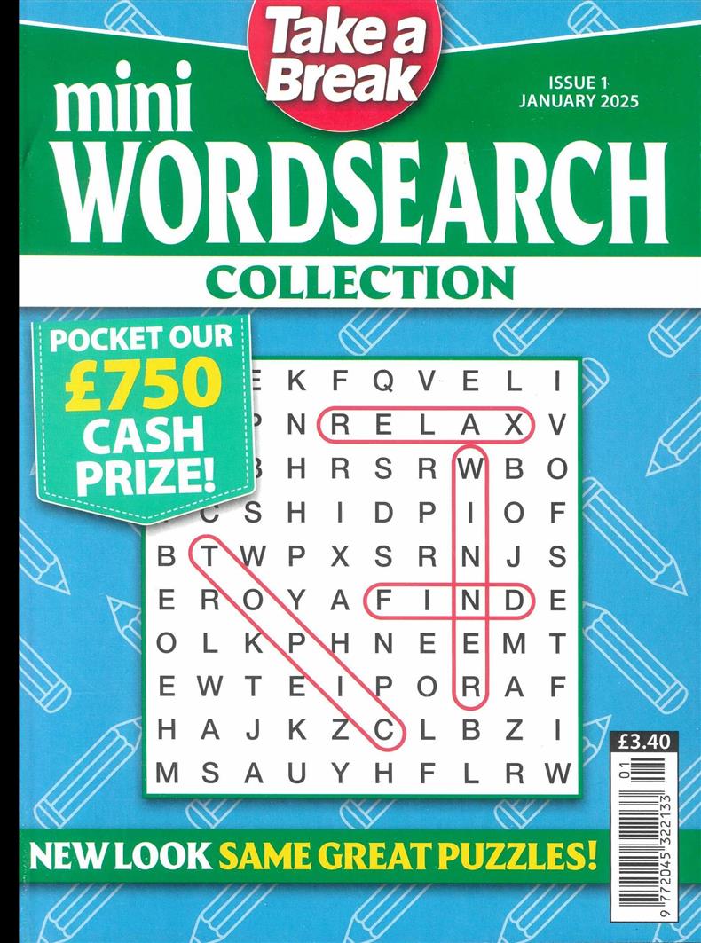 TAB Mini Wordsearch Collection  - NO 1