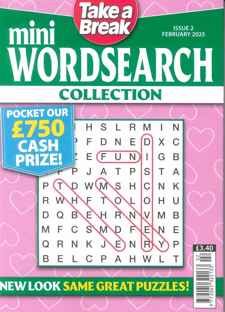 TAB Mini Wordsearch Collection  - NO 2