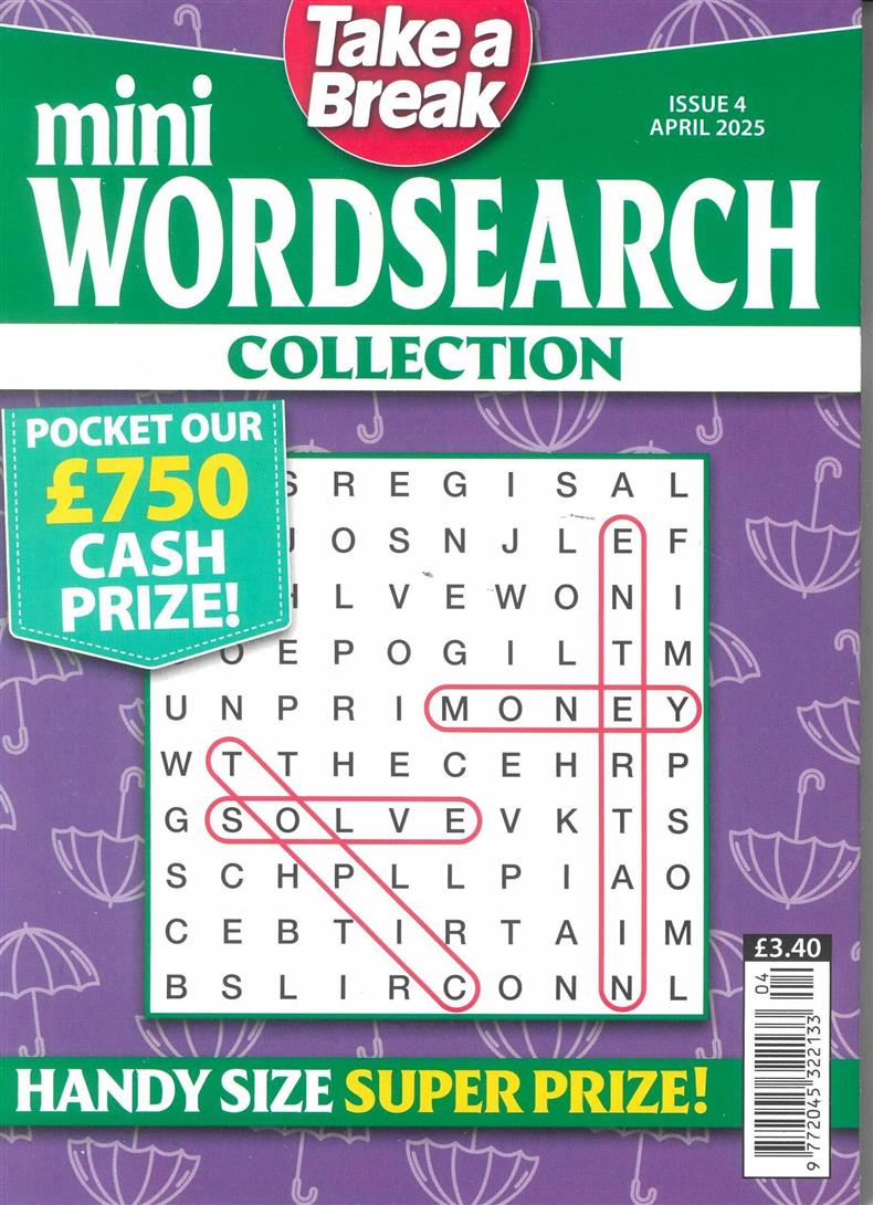 TAB Mini Wordsearch Collection  - NO 4