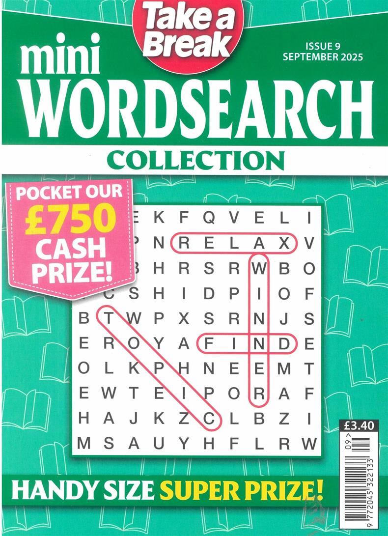TAB Mini Wordsearch Collection  - NO 9