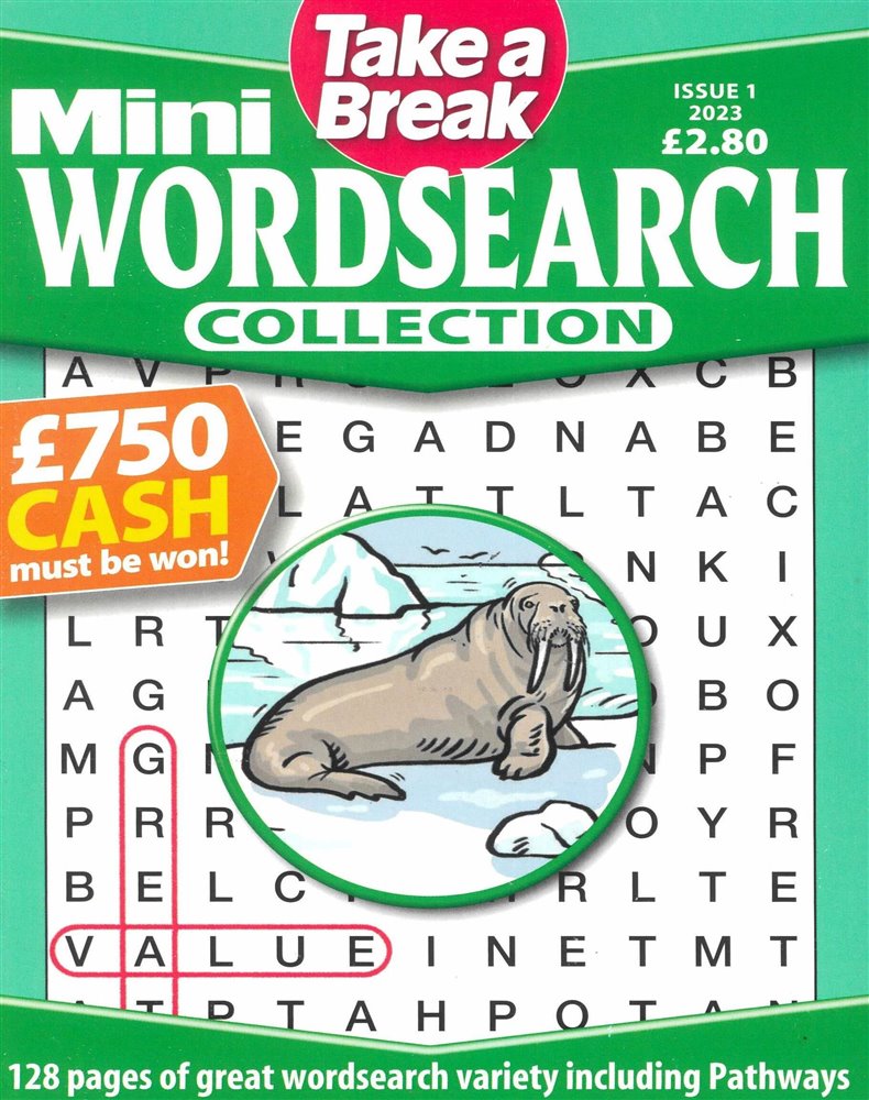 TAB Mini Wordsearch Collection Magazine Subscription