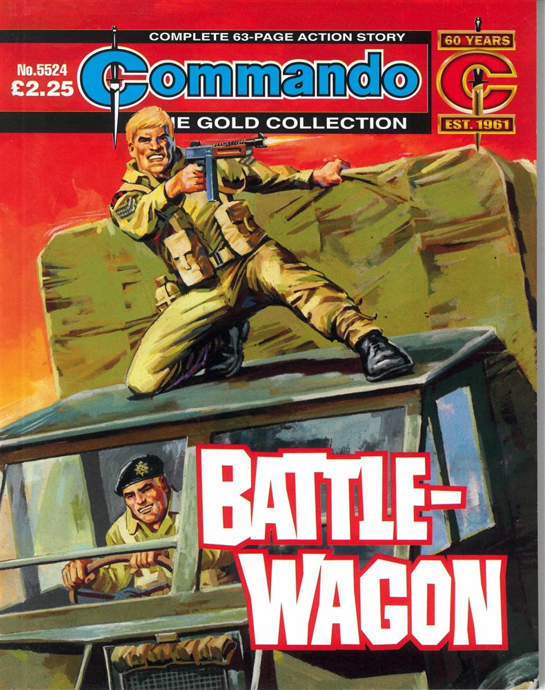 Commando Gold Collection  Magazine Issue NO 5524