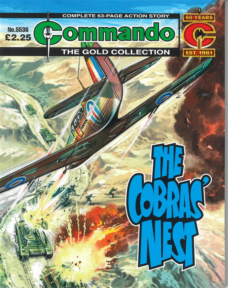 Commando Gold Collection  Magazine Issue NO 5536