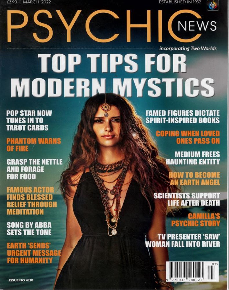 Psychic News  Magazine Issue MAR 22