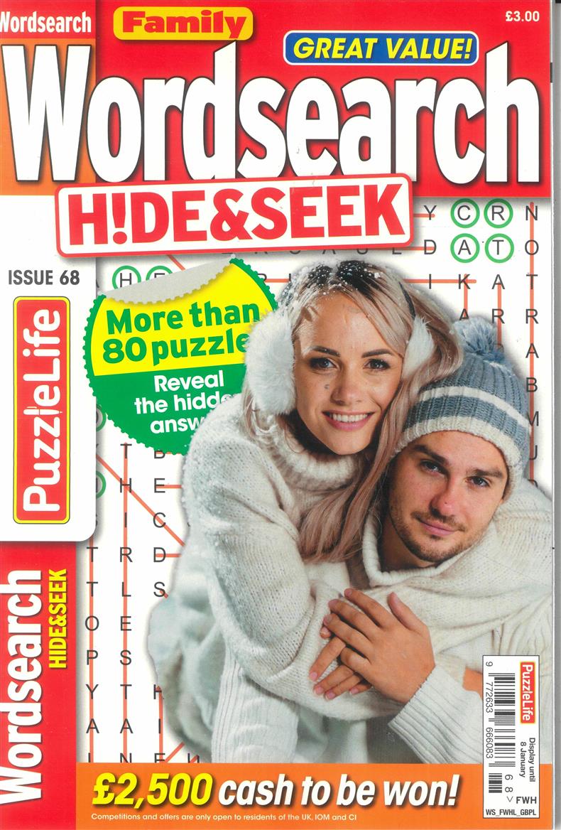 Family Wordsearch Hide and Seek - NO 68