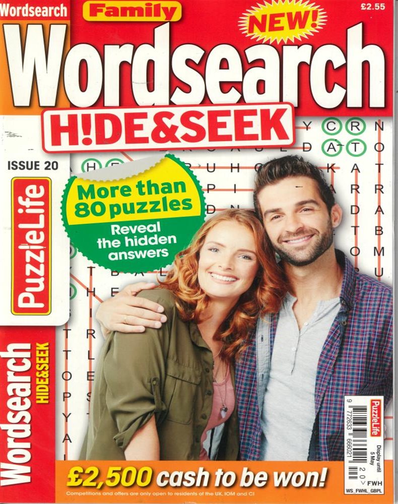 Family Wordsearch Hide and Seek Magazine Issue NO 20
