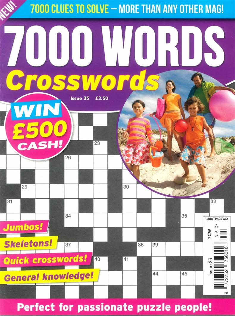 7000 Word Crosswords - NO 35