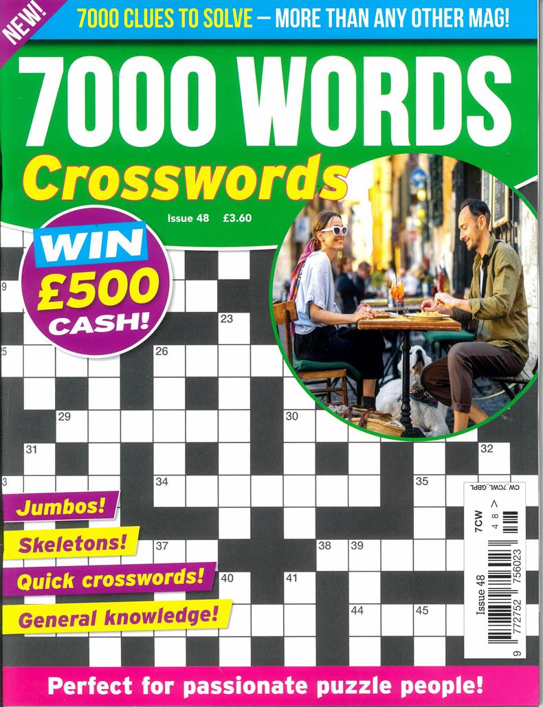 7000 Word Crosswords - NO 48