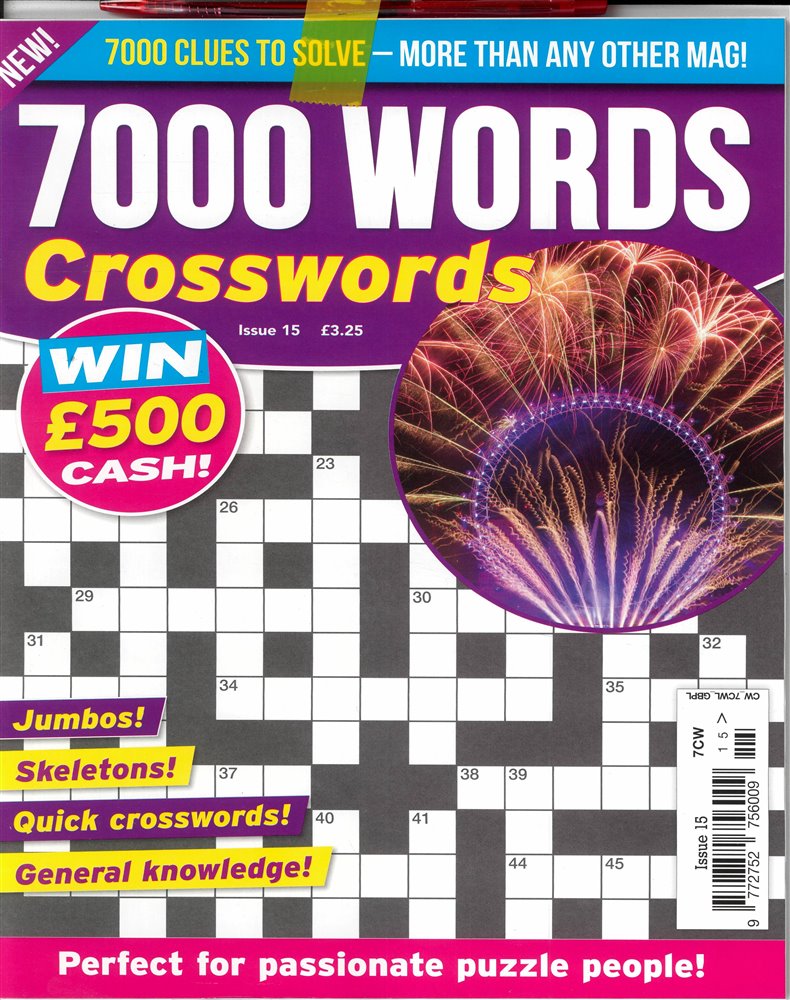7000 Word Crosswords Magazine Subscription