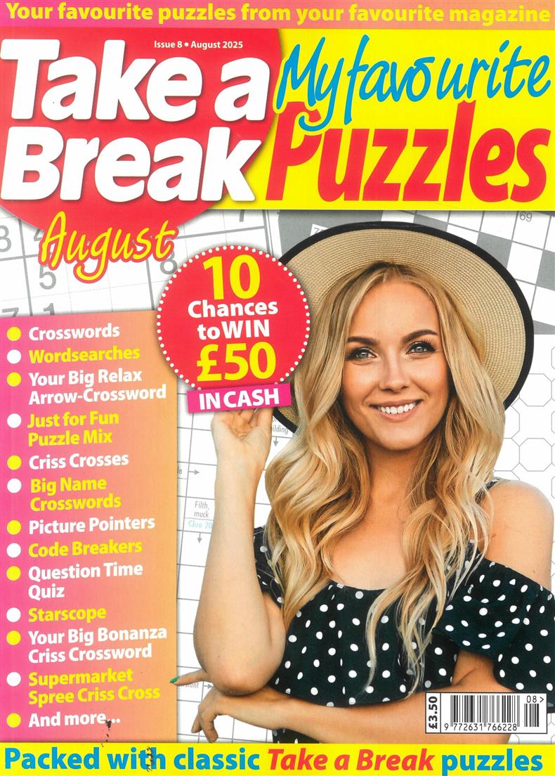 TAB My Favourite Puzzles - NO 8