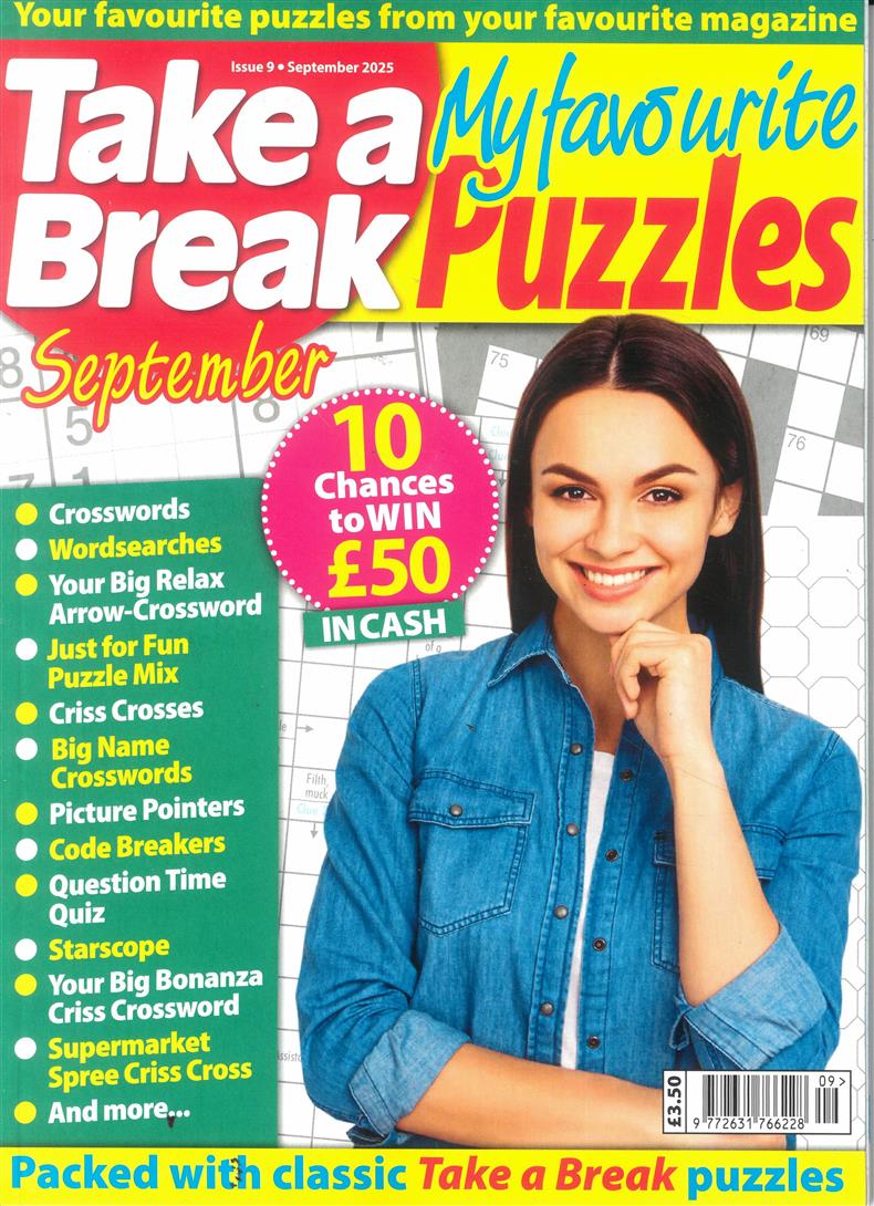 TAB My Favourite Puzzles - NO 9