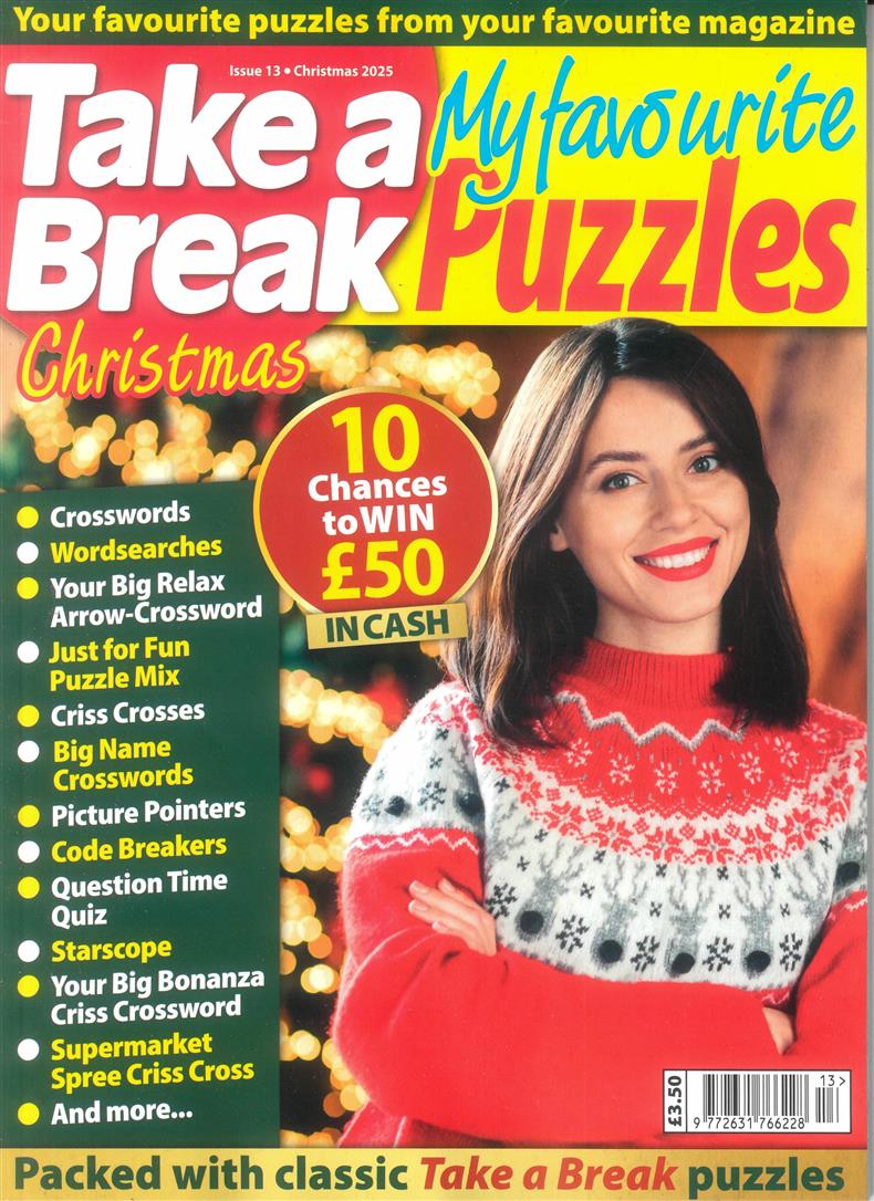 TAB My Favourite Puzzles - NO 13