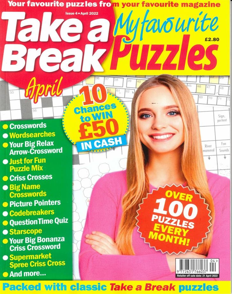 TAB My Favourite Puzzles Magazine Issue APR 22