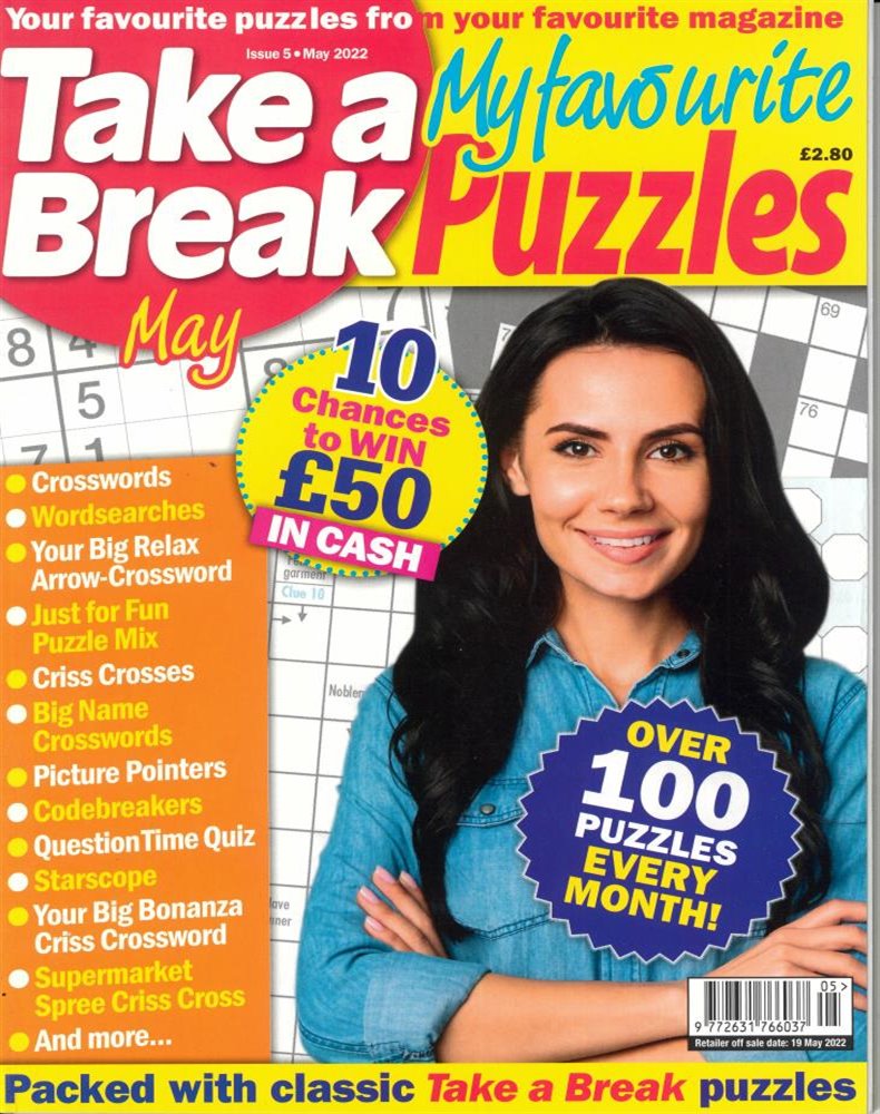 TAB My Favourite Puzzles Magazine Issue MAY 22