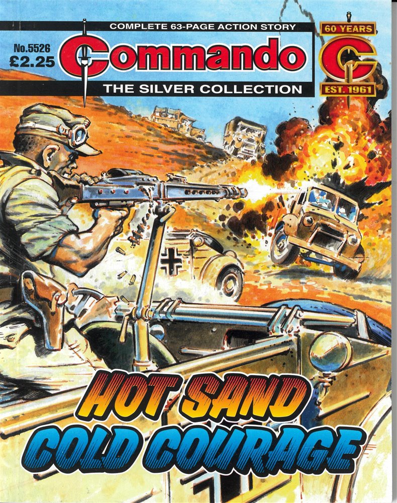 Commando Silver Collection Magazine Issue NO 5526