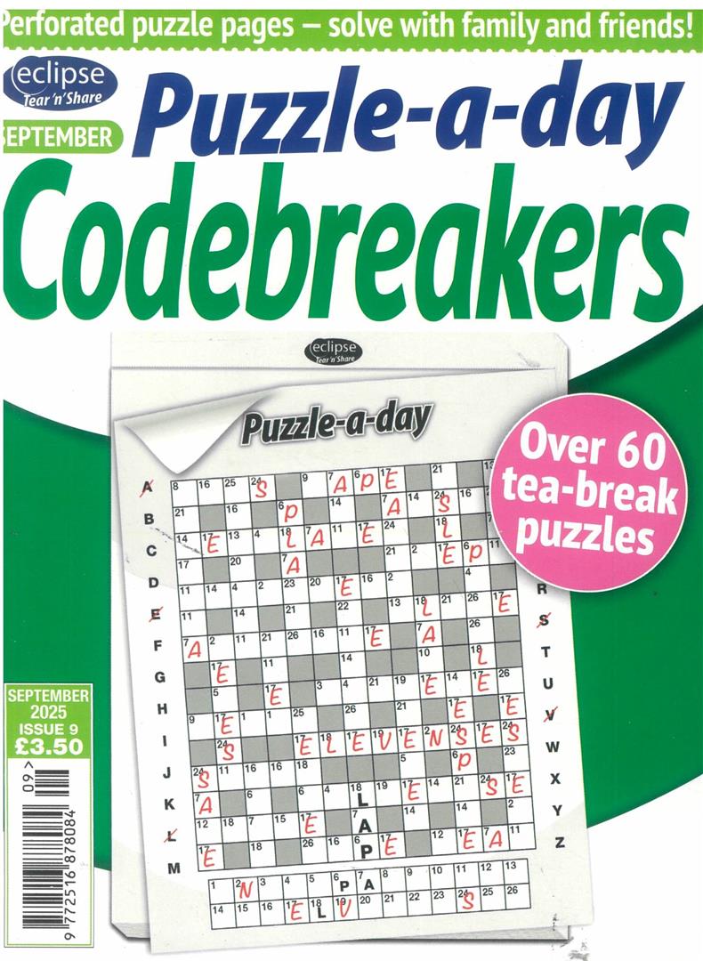 Eclipse Tear n Share Codebreakers - NO 9