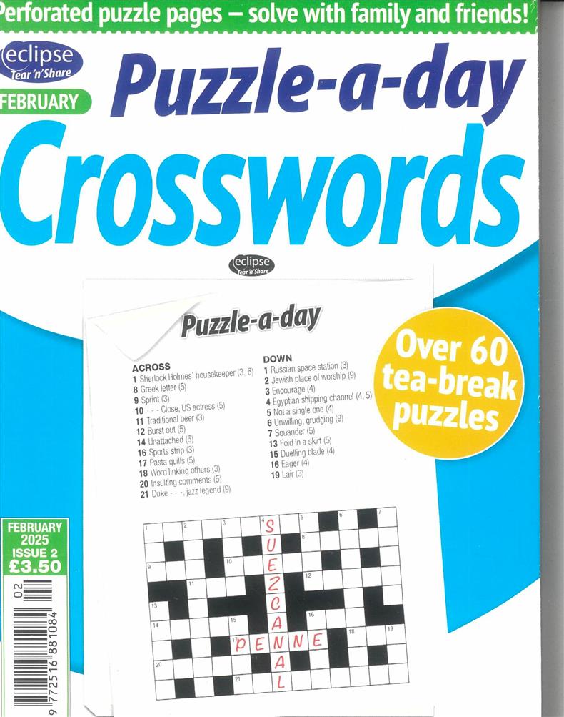 Eclipse Tear n Share Crosswords - NO 2