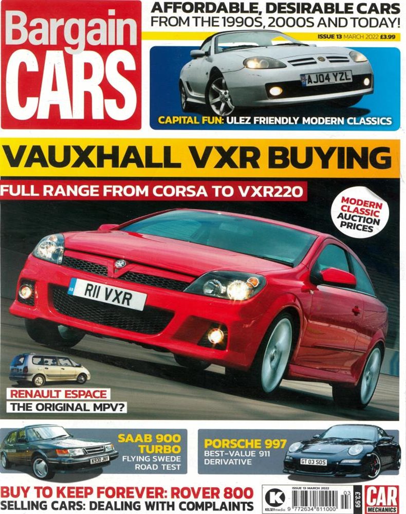 Car Mechanics Bargain Cars Magazine Issue MAR 22