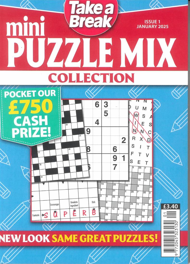 TAB Mini Puzzle Mix Collection - NO 1
