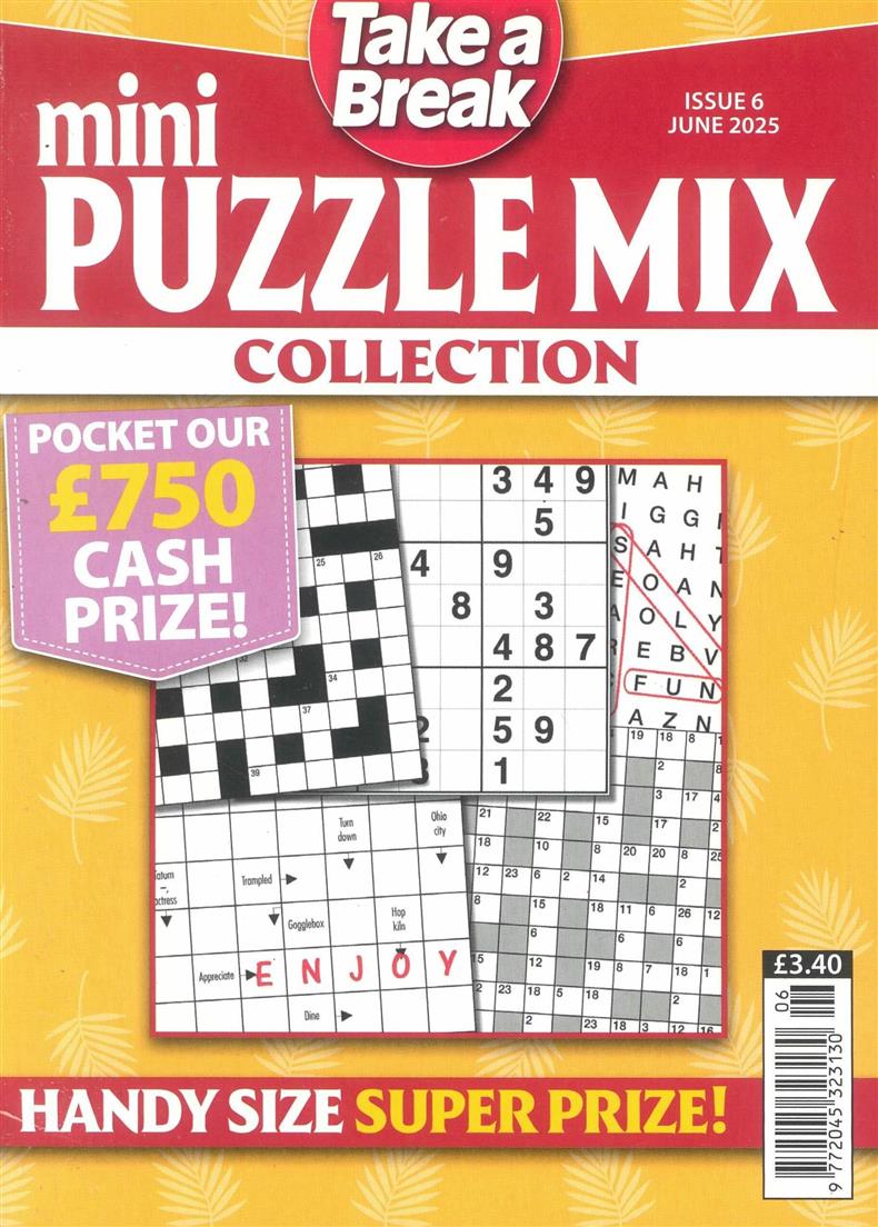 TAB Mini Puzzle Mix Collection - NO 6