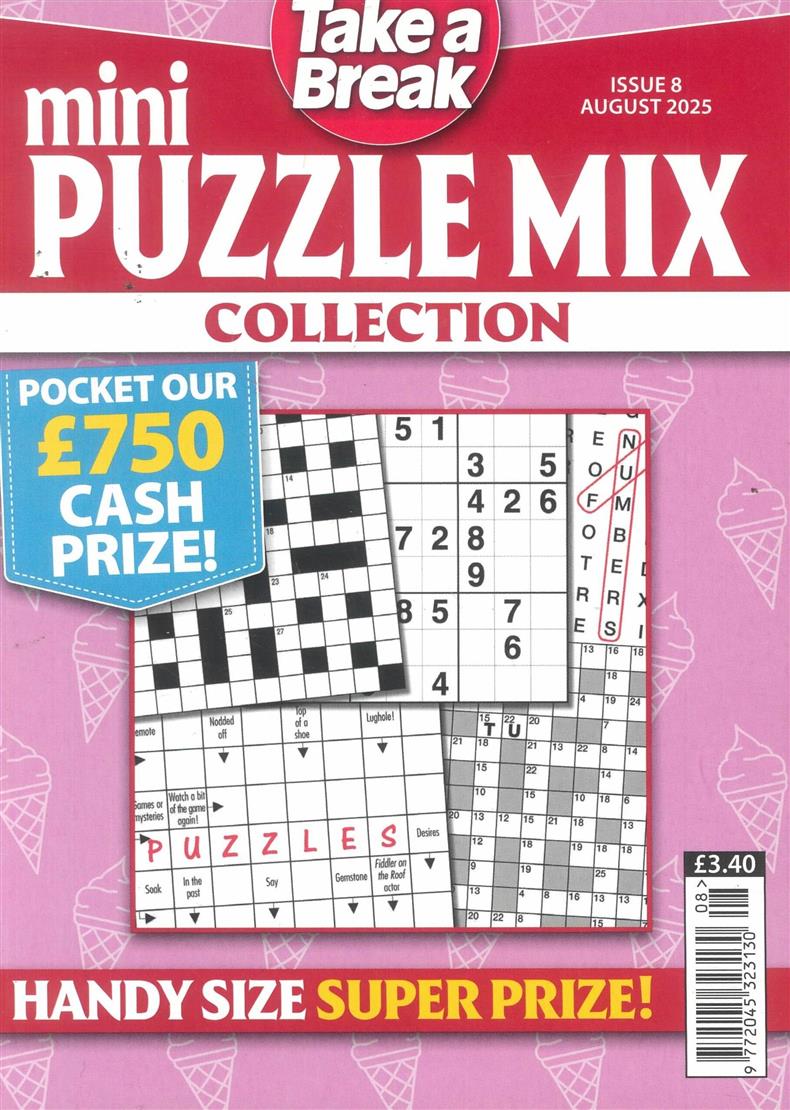 TAB Mini Puzzle Mix Collection - NO 8