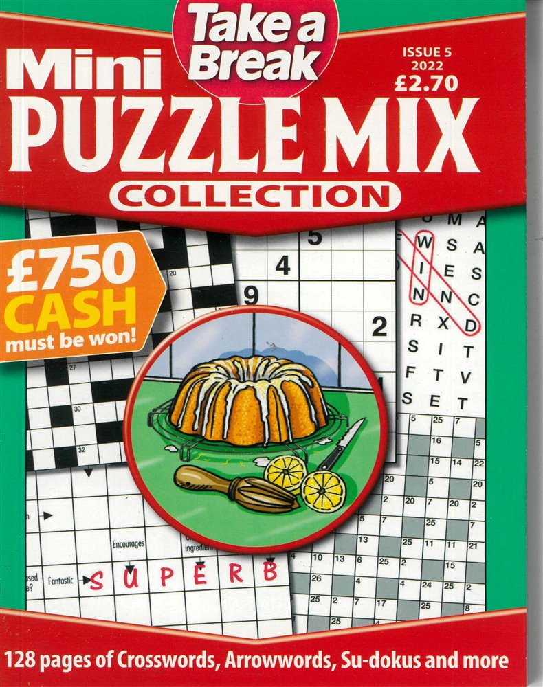 TAB Mini Puzzle Mix Collection Magazine Issue NO 5