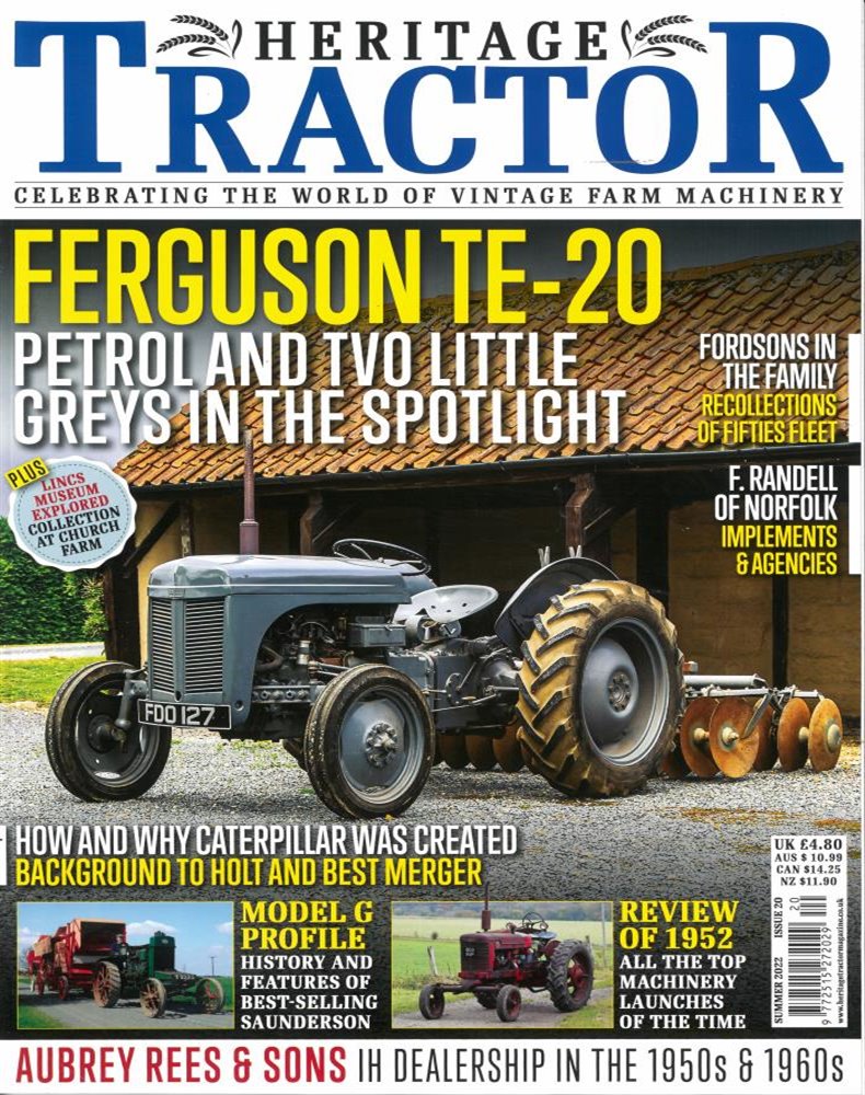 Heritage Tractor Magazine Susbcription