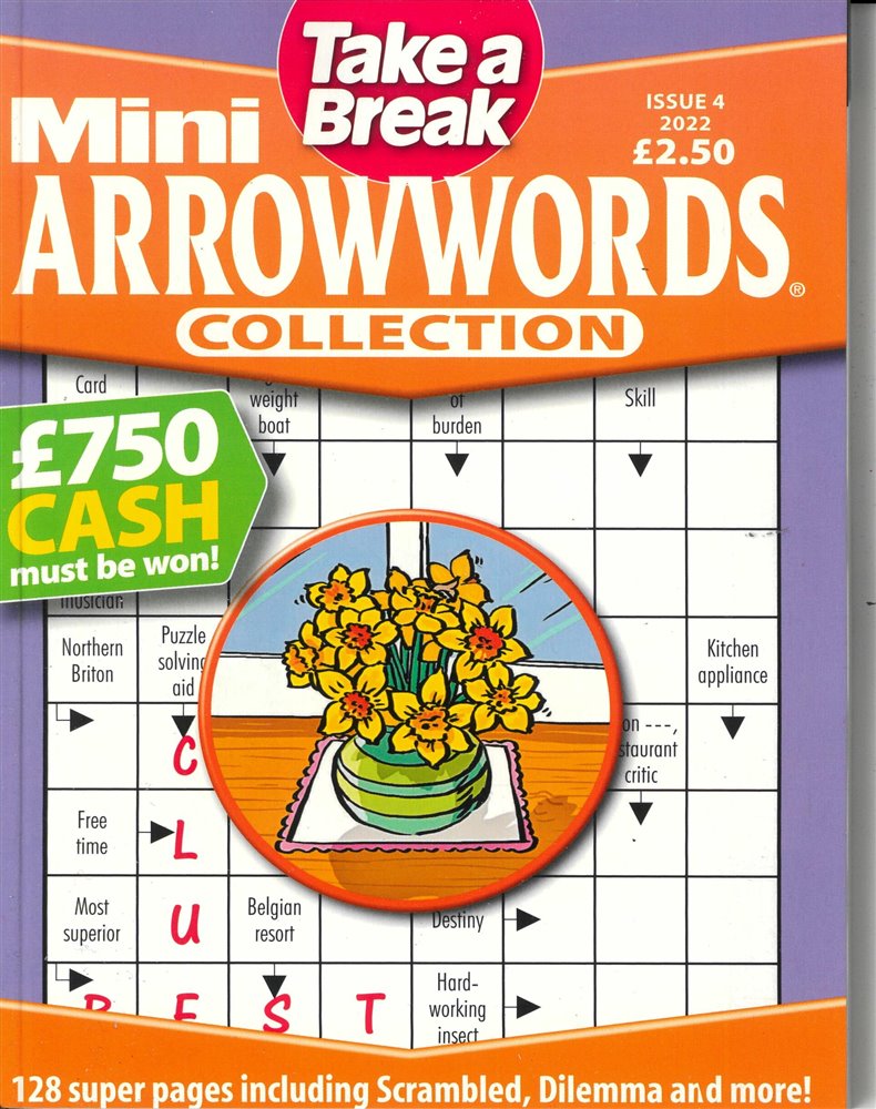TAB Mini Arrowwords Collection  Magazine Issue NO 4