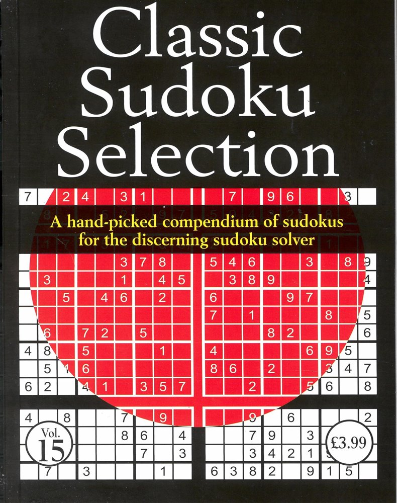 Classic Sudoku Selection Magazine Issue NO 15