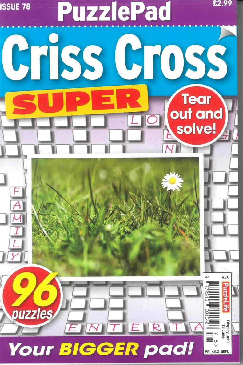 Puzzlelife Criss Cross Super - NO 78
