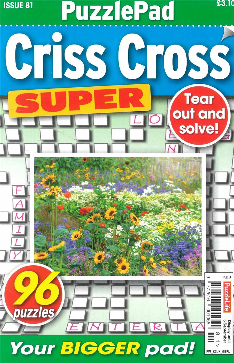 Puzzlelife Criss Cross Super - NO 81