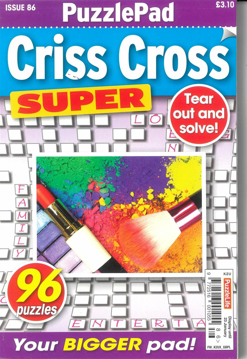 Puzzlelife Criss Cross Super - NO 86
