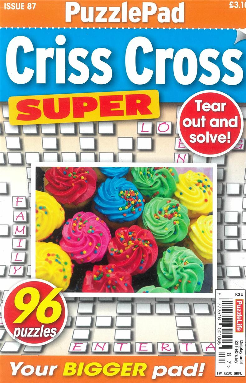 Puzzlelife Criss Cross Super - NO 87