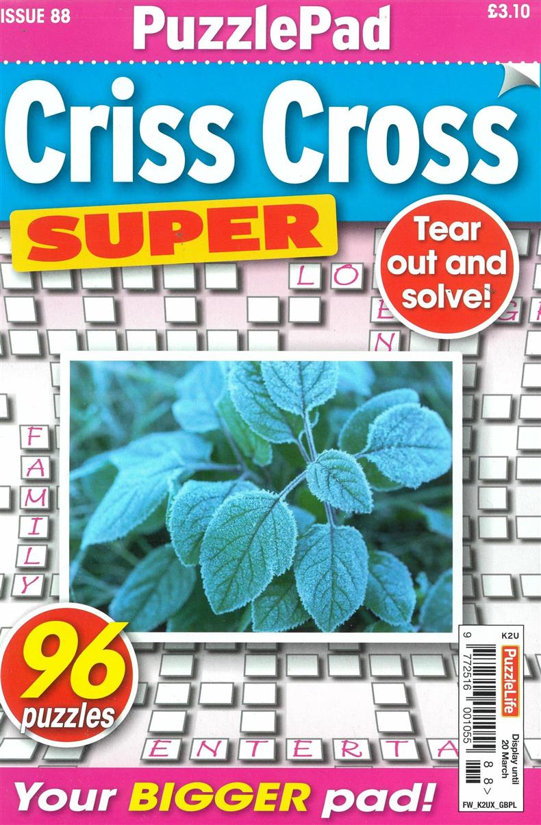 Puzzlelife Criss Cross Super - NO 88