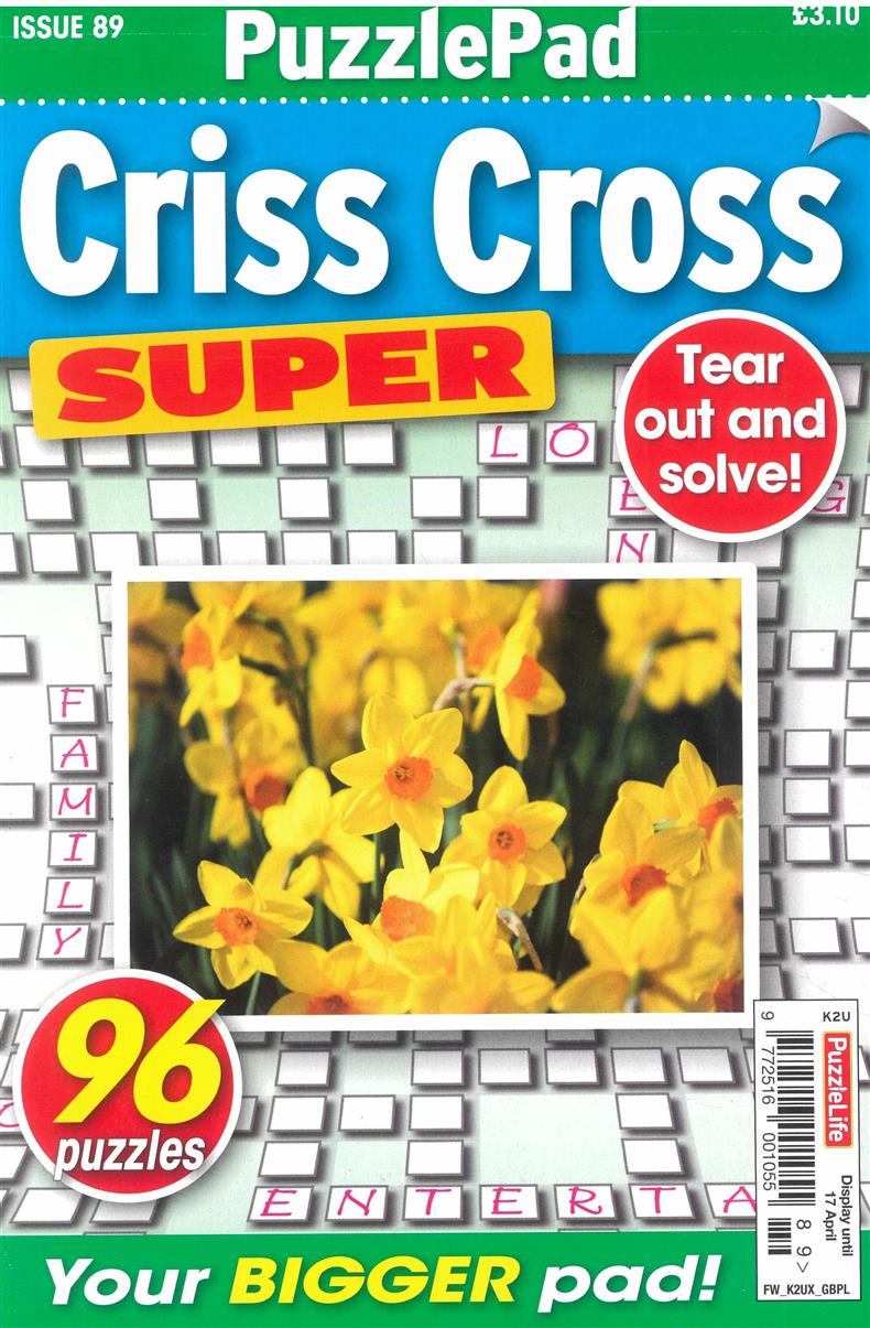 Puzzlelife Criss Cross Super - NO 89