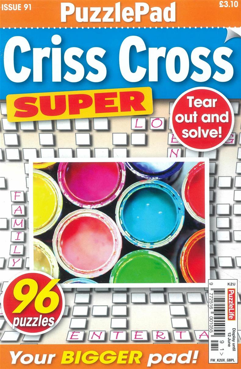 Puzzlelife Criss Cross Super - NO 91