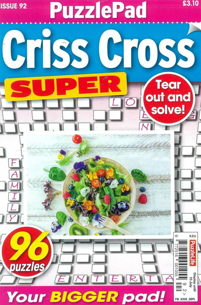 Puzzlelife Criss Cross Super - NO 92