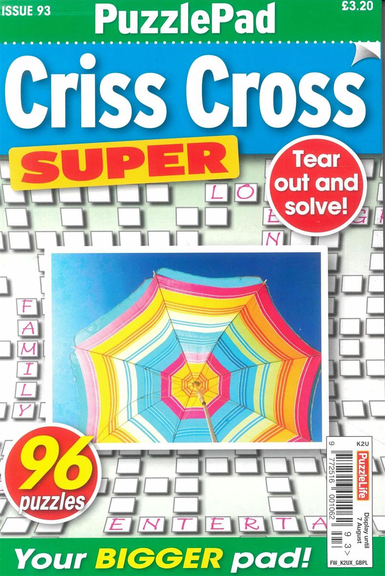 Puzzlelife Criss Cross Super - NO 93