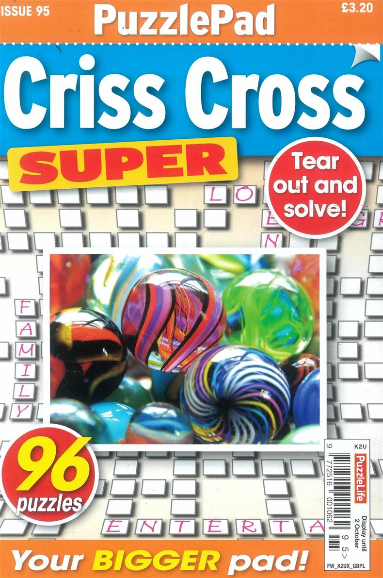 Puzzlelife Criss Cross Super - NO 95