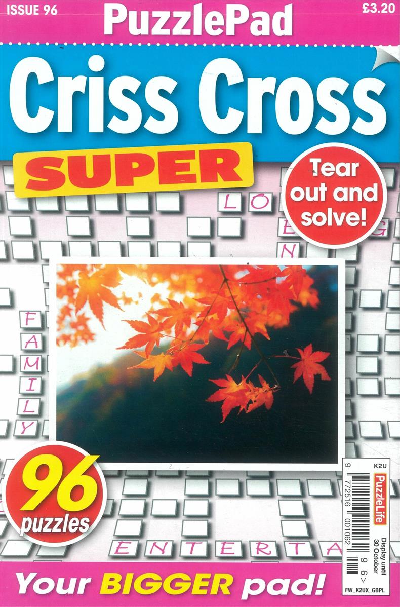 Puzzlelife Criss Cross Super - NO 96
