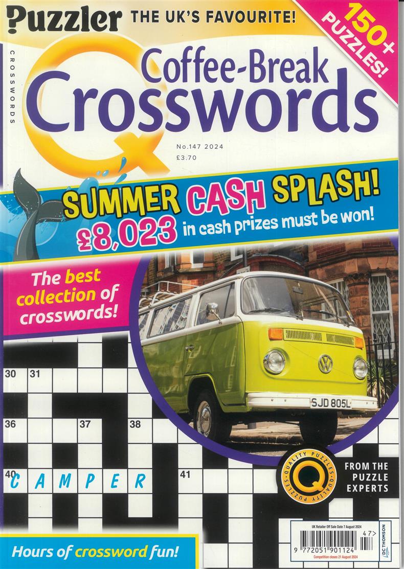 Puzzler Q Coffee Break Crosswords - NO 147