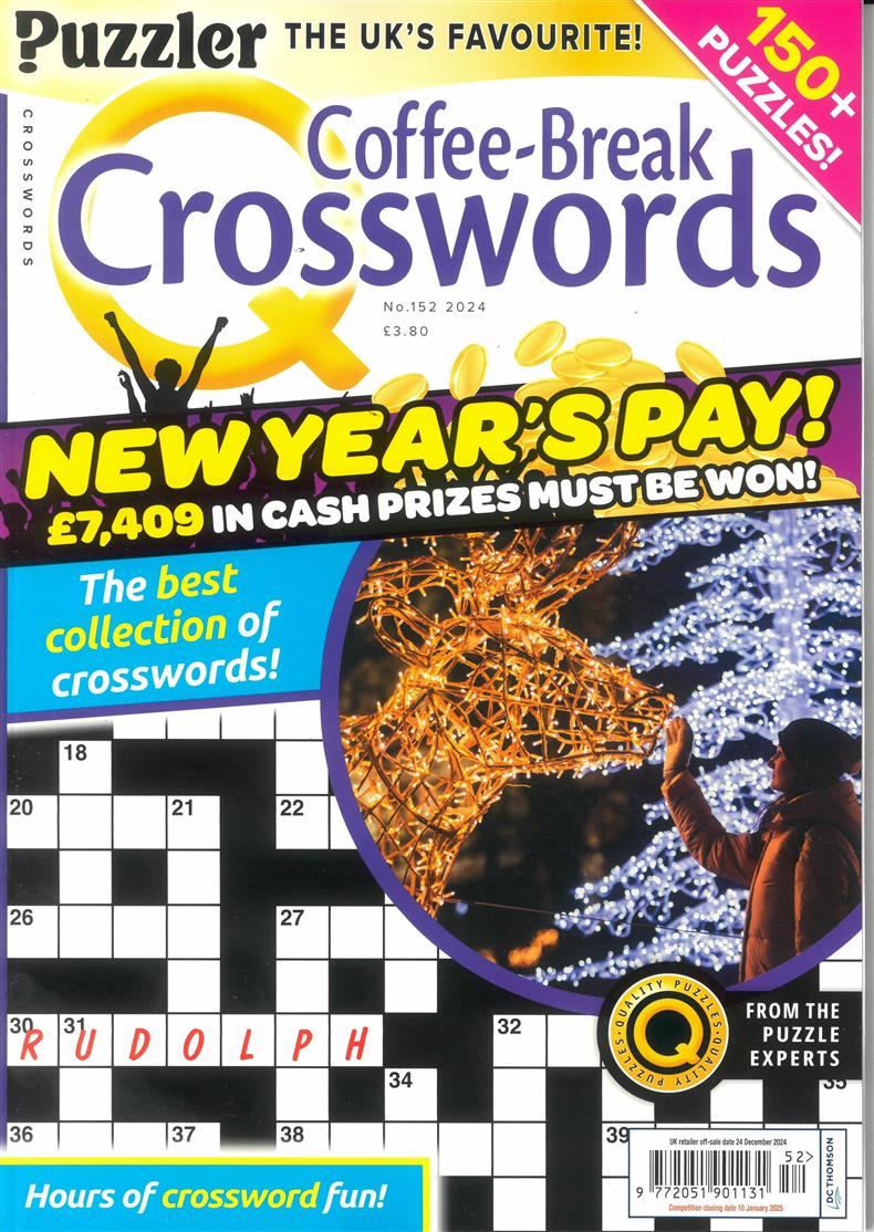 Puzzler Q Coffee Break Crosswords - NO 152