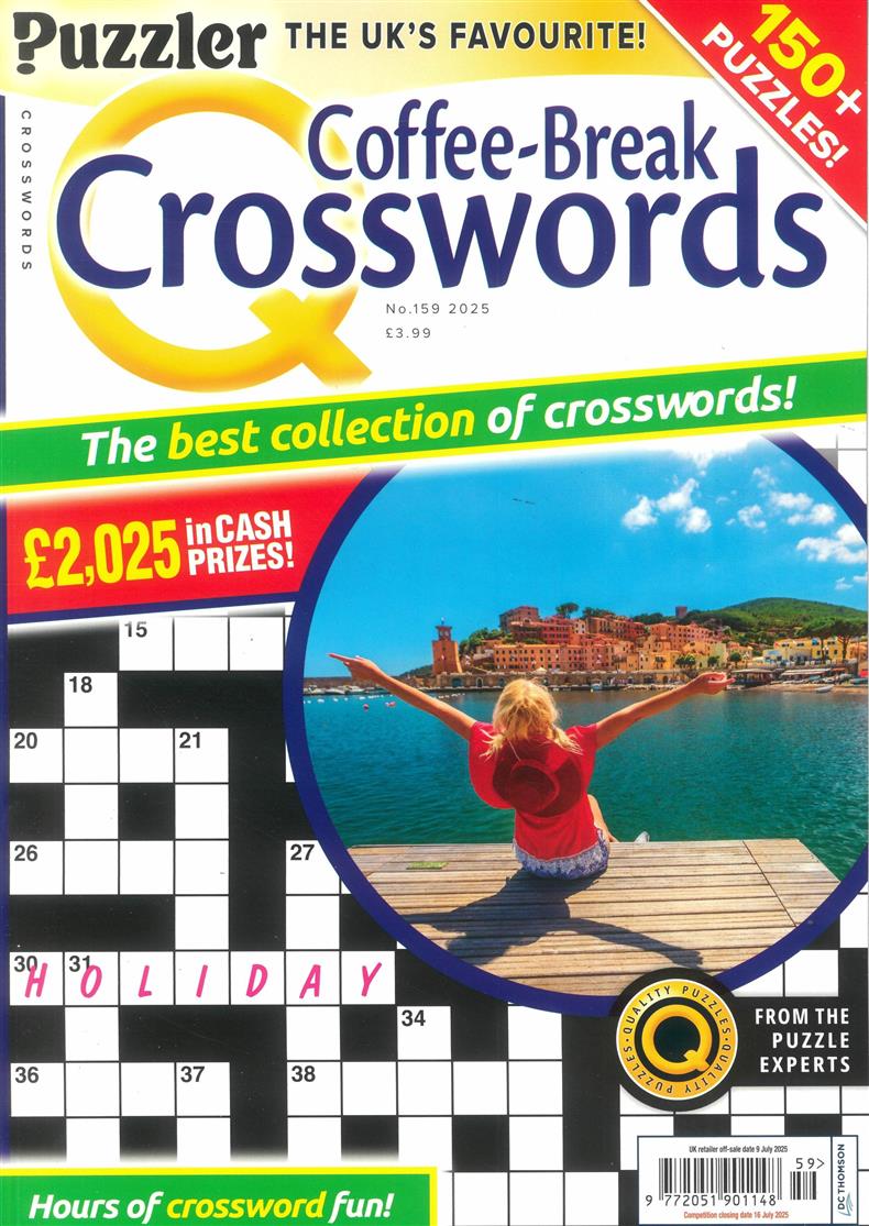 Puzzler Q Coffee Break Crosswords - NO 159