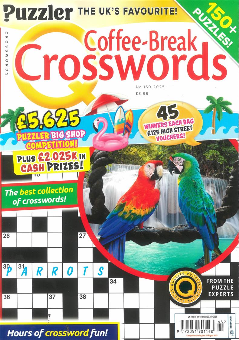 Puzzler Q Coffee Break Crosswords - NO 160