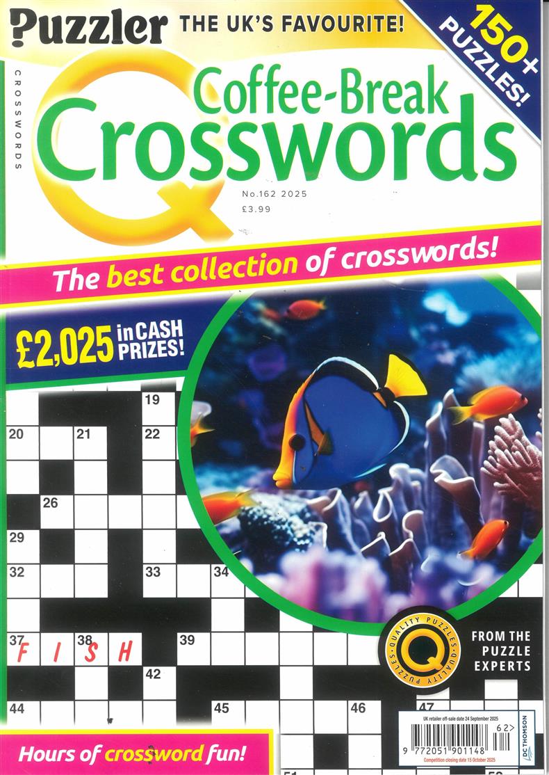 Puzzler Q Coffee Break Crosswords - NO 162