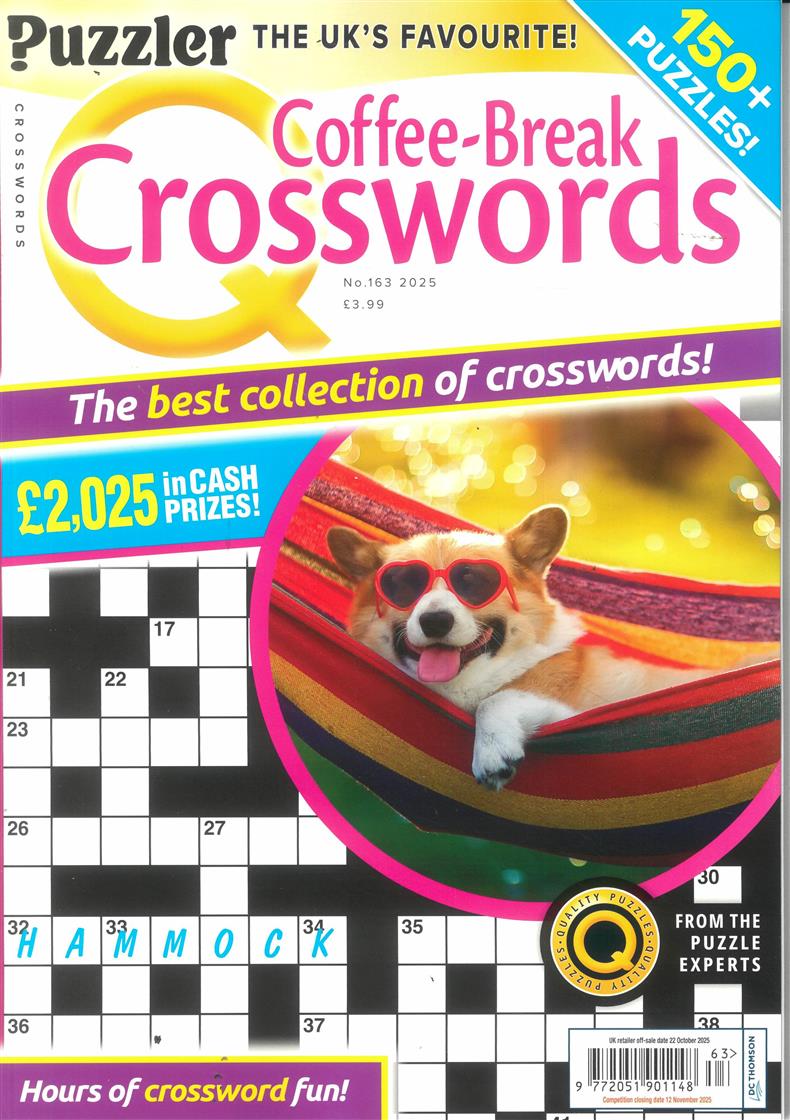 Puzzler Q Coffee Break Crosswords - NO 163